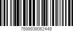 Código de barras (EAN, GTIN, SKU, ISBN): '7899938062449'