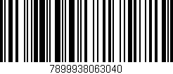 Código de barras (EAN, GTIN, SKU, ISBN): '7899938063040'
