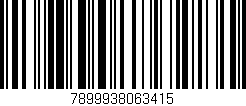 Código de barras (EAN, GTIN, SKU, ISBN): '7899938063415'