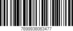 Código de barras (EAN, GTIN, SKU, ISBN): '7899938063477'