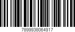 Código de barras (EAN, GTIN, SKU, ISBN): '7899938064917'