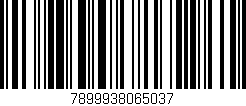 Código de barras (EAN, GTIN, SKU, ISBN): '7899938065037'