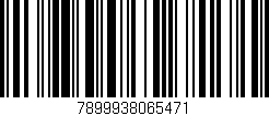 Código de barras (EAN, GTIN, SKU, ISBN): '7899938065471'