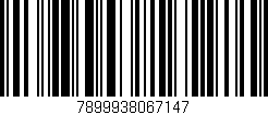 Código de barras (EAN, GTIN, SKU, ISBN): '7899938067147'