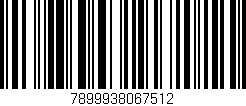 Código de barras (EAN, GTIN, SKU, ISBN): '7899938067512'