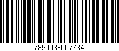Código de barras (EAN, GTIN, SKU, ISBN): '7899938067734'