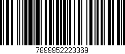 Código de barras (EAN, GTIN, SKU, ISBN): '7899952223369'