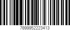 Código de barras (EAN, GTIN, SKU, ISBN): '7899952223413'