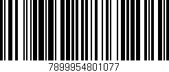 Código de barras (EAN, GTIN, SKU, ISBN): '7899954801077'