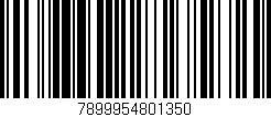 Código de barras (EAN, GTIN, SKU, ISBN): '7899954801350'