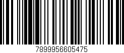 Código de barras (EAN, GTIN, SKU, ISBN): '7899956605475'