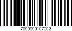 Código de barras (EAN, GTIN, SKU, ISBN): '7899998107302'