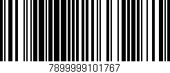 Código de barras (EAN, GTIN, SKU, ISBN): '7899999101767'
