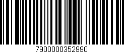 Código de barras (EAN, GTIN, SKU, ISBN): '7900000352990'