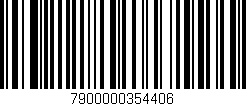 Código de barras (EAN, GTIN, SKU, ISBN): '7900000354406'