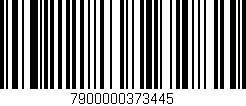 Código de barras (EAN, GTIN, SKU, ISBN): '7900000373445'