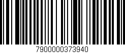 Código de barras (EAN, GTIN, SKU, ISBN): '7900000373940'