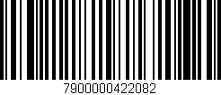 Código de barras (EAN, GTIN, SKU, ISBN): '7900000422082'