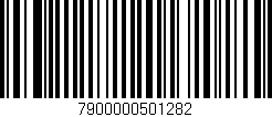 Código de barras (EAN, GTIN, SKU, ISBN): '7900000501282'