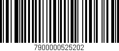 Código de barras (EAN, GTIN, SKU, ISBN): '7900000525202'