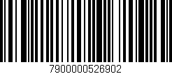 Código de barras (EAN, GTIN, SKU, ISBN): '7900000526902'