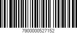 Código de barras (EAN, GTIN, SKU, ISBN): '7900000527152'