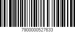 Código de barras (EAN, GTIN, SKU, ISBN): '7900000527633'