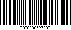 Código de barras (EAN, GTIN, SKU, ISBN): '7900000527909'