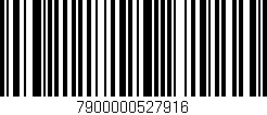 Código de barras (EAN, GTIN, SKU, ISBN): '7900000527916'