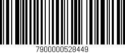 Código de barras (EAN, GTIN, SKU, ISBN): '7900000528449'