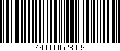Código de barras (EAN, GTIN, SKU, ISBN): '7900000528999'