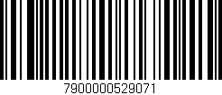 Código de barras (EAN, GTIN, SKU, ISBN): '7900000529071'