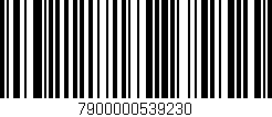 Código de barras (EAN, GTIN, SKU, ISBN): '7900000539230'