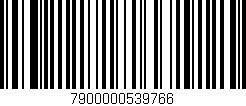 Código de barras (EAN, GTIN, SKU, ISBN): '7900000539766'