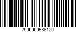 Código de barras (EAN, GTIN, SKU, ISBN): '7900000566120'