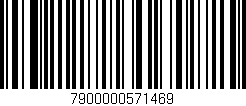 Código de barras (EAN, GTIN, SKU, ISBN): '7900000571469'