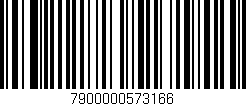 Código de barras (EAN, GTIN, SKU, ISBN): '7900000573166'