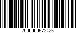 Código de barras (EAN, GTIN, SKU, ISBN): '7900000573425'