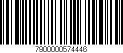 Código de barras (EAN, GTIN, SKU, ISBN): '7900000574446'