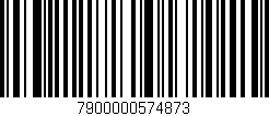 Código de barras (EAN, GTIN, SKU, ISBN): '7900000574873'