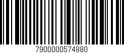 Código de barras (EAN, GTIN, SKU, ISBN): '7900000574880'