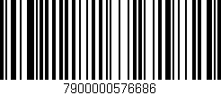 Código de barras (EAN, GTIN, SKU, ISBN): '7900000576686'