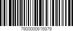 Código de barras (EAN, GTIN, SKU, ISBN): '7900000616979'