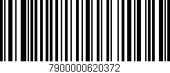 Código de barras (EAN, GTIN, SKU, ISBN): '7900000620372'