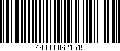 Código de barras (EAN, GTIN, SKU, ISBN): '7900000621515'
