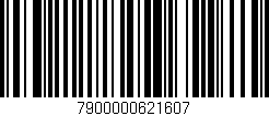 Código de barras (EAN, GTIN, SKU, ISBN): '7900000621607'