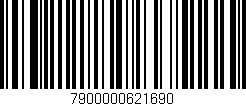Código de barras (EAN, GTIN, SKU, ISBN): '7900000621690'