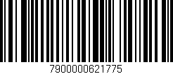 Código de barras (EAN, GTIN, SKU, ISBN): '7900000621775'