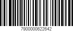 Código de barras (EAN, GTIN, SKU, ISBN): '7900000622642'