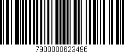 Código de barras (EAN, GTIN, SKU, ISBN): '7900000623496'